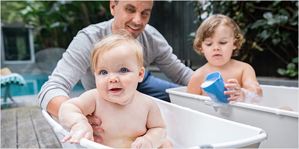 STOKKE® FLEXI BATH® VASCHETTA TRANSPARENT GREEN - immagine 3