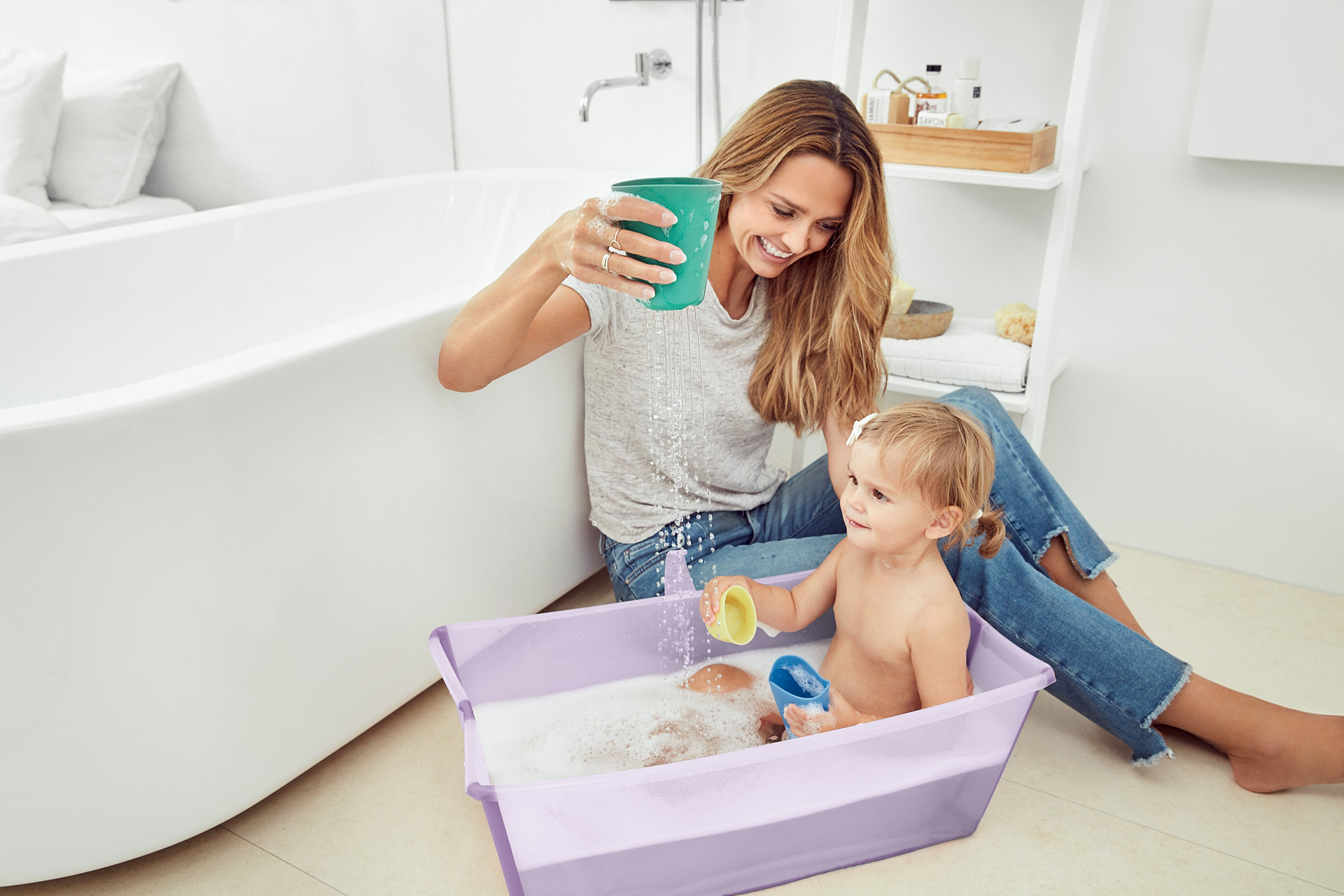 STOKKE® FLEXI BATH® XL LAVANDA - immagine 2