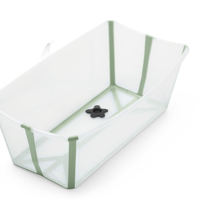 STOKKE® FLEXI BATH® VASCHETTA TRANSPARENT GREEN