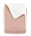 BAMBOOM COPERTA LETTO HONEY nude pink