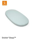 Stokke® Sleepi™ Bed Mattress with Fitted Sheet Dots Sage.