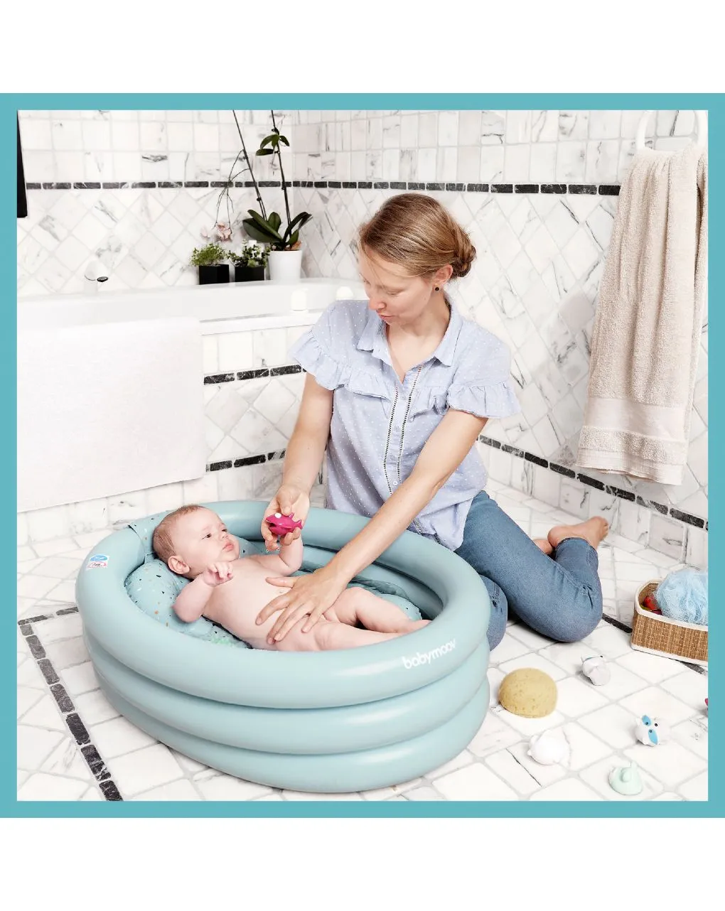 BABY MOOV PISCINA BAGNETTO GONFIABILE - immagine 5
