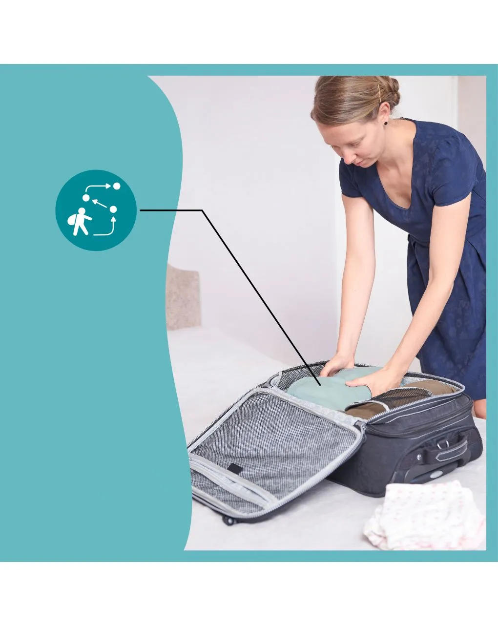 BABY MOOV PISCINA BAGNETTO GONFIABILE - immagine 2