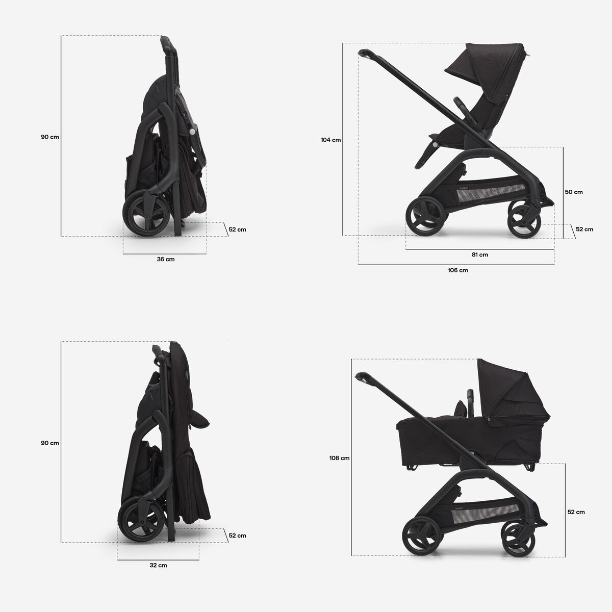 BUGABOO PASSEGGINO E NAVICELLA DRAGONFLY - immagine 4