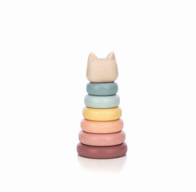 FREE 2 PLAY TORRE IMPILABILE KITTY IN SILICONE