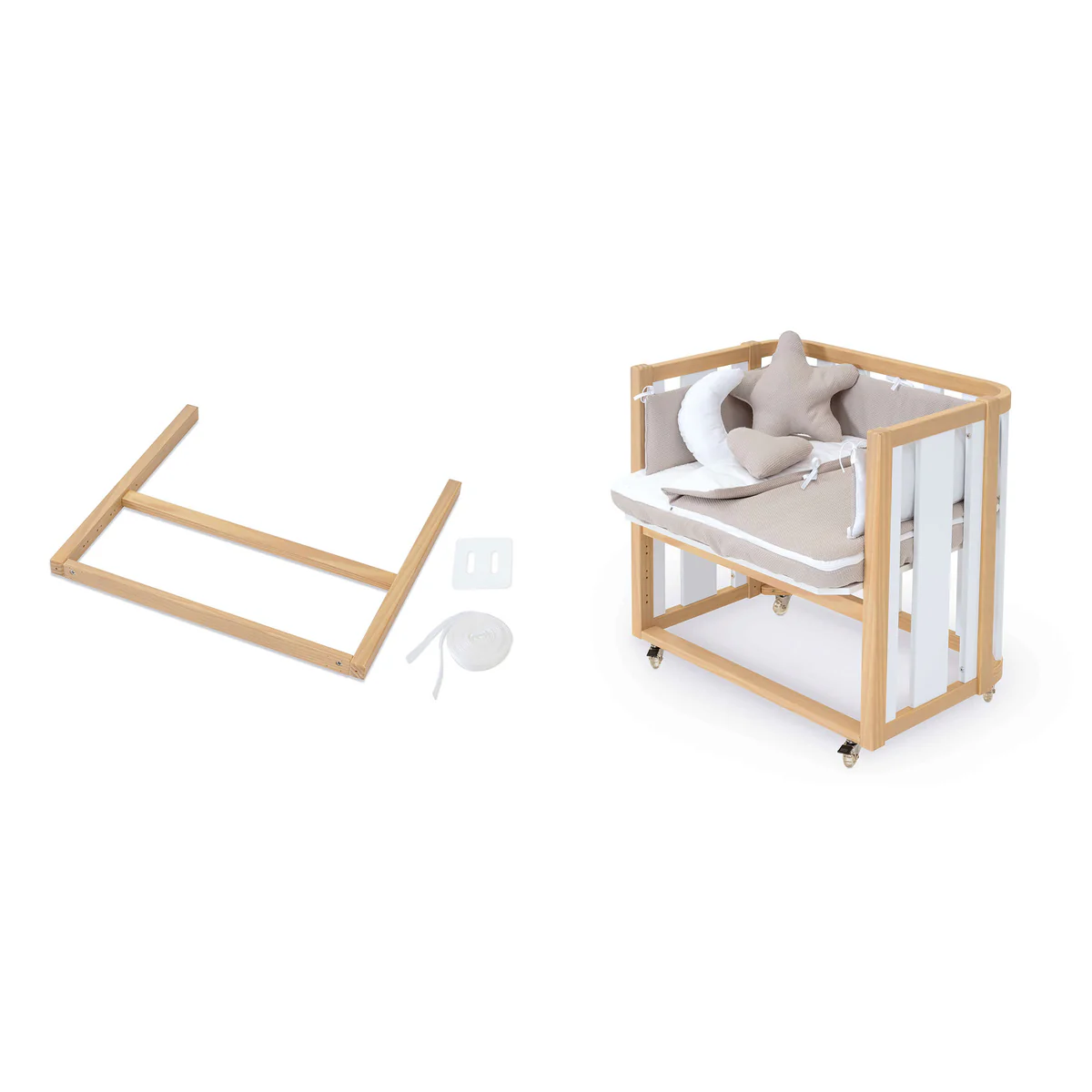 ALONDRA KIT PER CULLA CONVERSIONE IN CO-SLEEPING CREAPLUS UNO E TRE - immagine 2