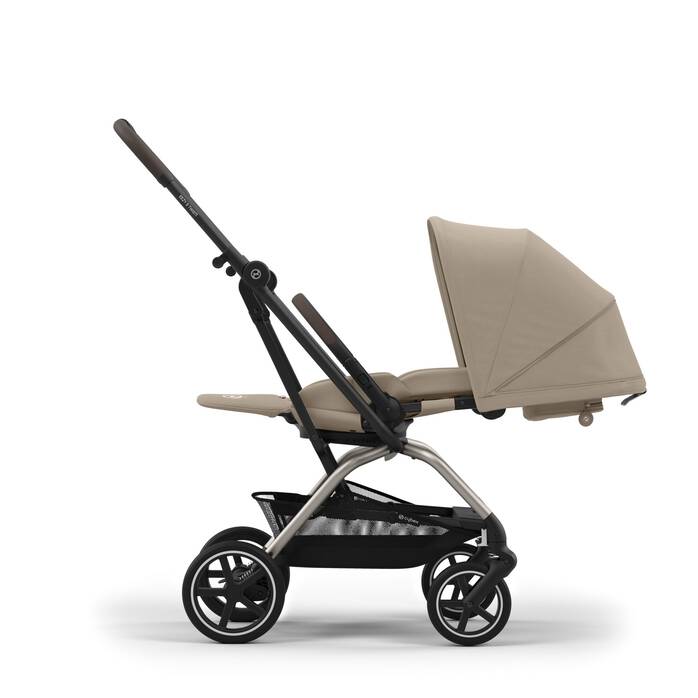 CYBEX PASSEGGINO EEZY S TWIST +2 TAUPE FRAME - immagine 4