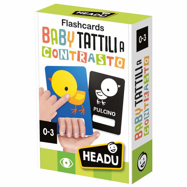 HEADU FLASHCARDS BABY TATTILI A CONTRASTO