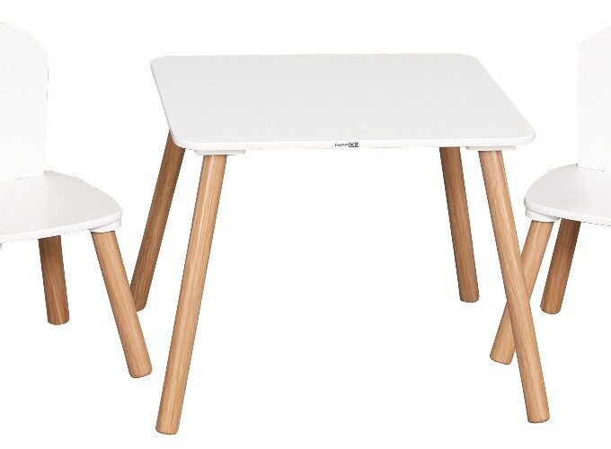 FREEON TAVOLO IN LEGNO CON 2 SEDIE