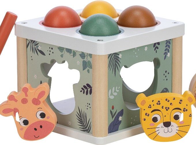 FREE2PLAY CUBO PALLINE E MARTELLO