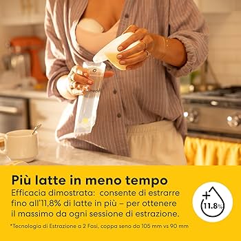 MEDELA TIRALATTE INDOSSABILE MOTION IMBRA SINGOLO - immagine 3