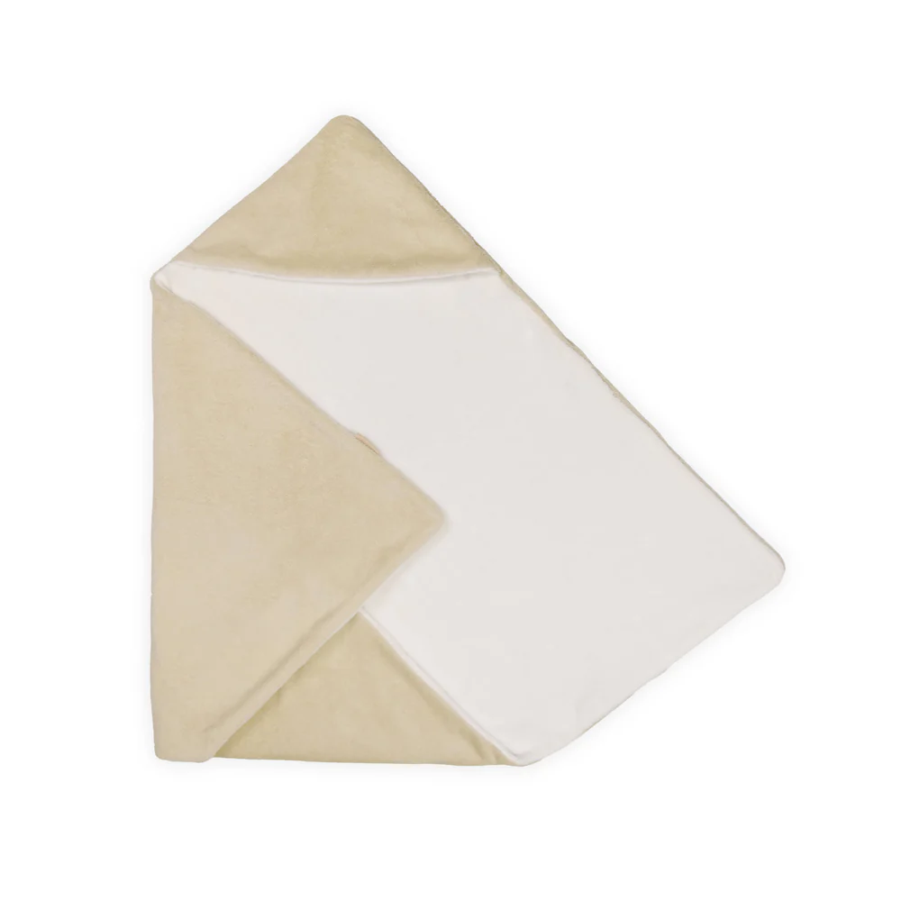 BAMBOOM COPERTINA WRAP CON CAPPUCCIO SAND