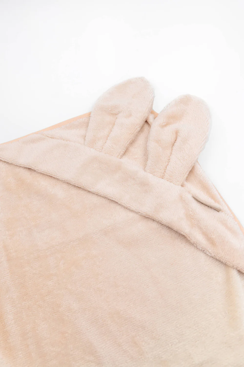 BAMBOOM ASCIUGAMANO NEONATO CON ORECCHIE + GUANTO NUOVI COLORI - immagine 2