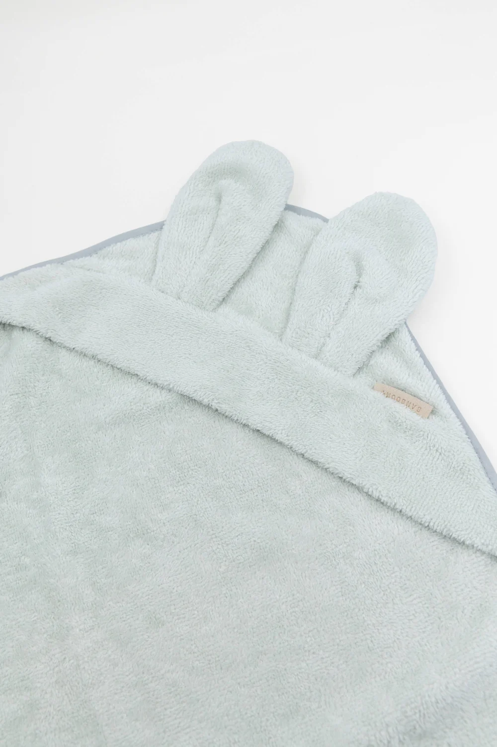 BAMBOOM ASCIUGAMANO NEONATO CON ORECCHIE + GUANTO NUOVI COLORI - immagine 4