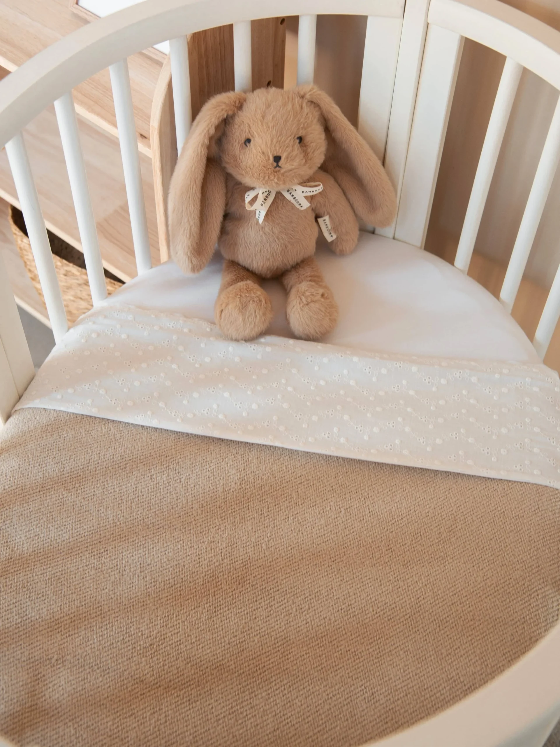 BAMBOOM LENZUOLINO CULLA CON BORSO PIZZO SANGALLO - immagine 2