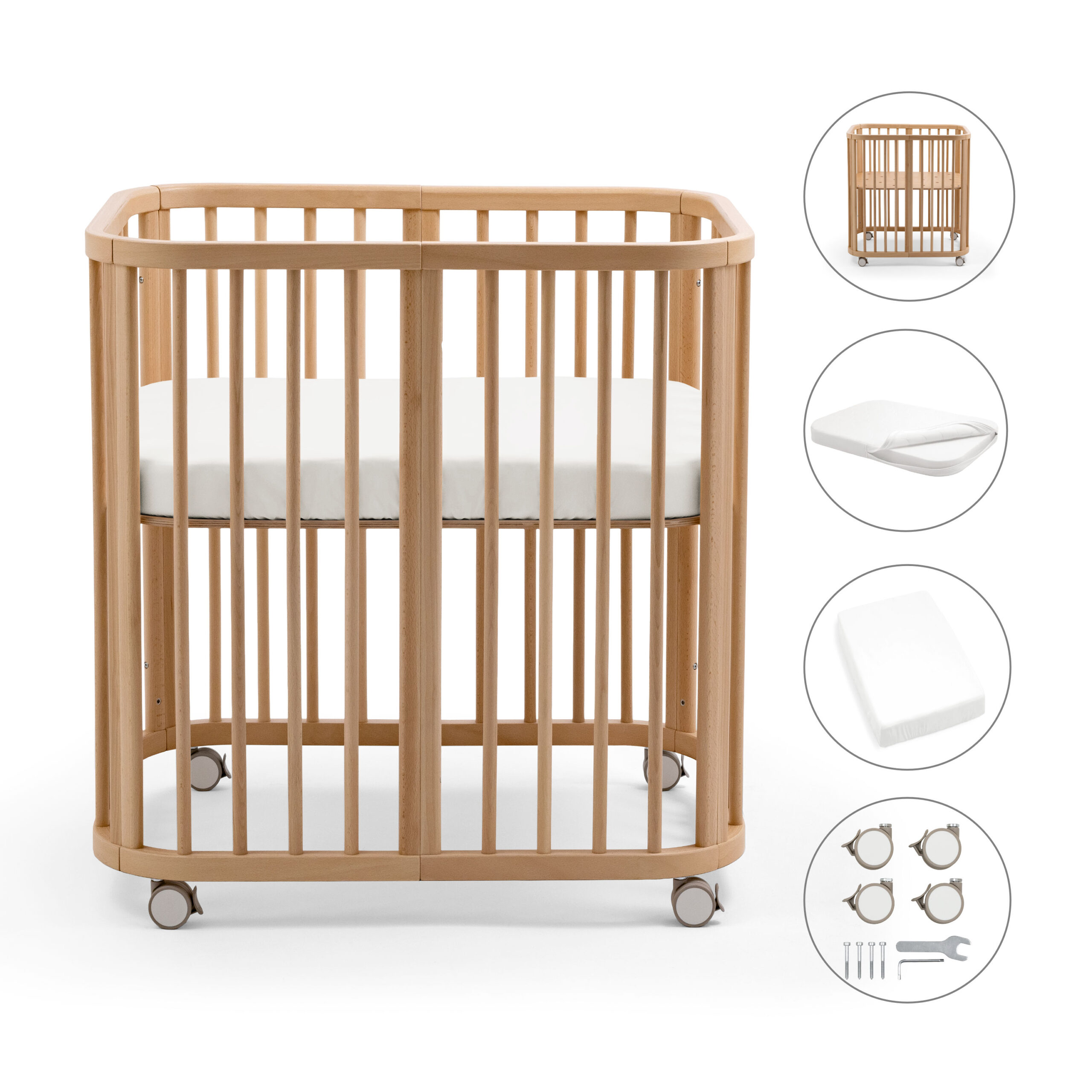 STOKKE® CULLA NIGHTI® MINI NATURAL - immagine 2